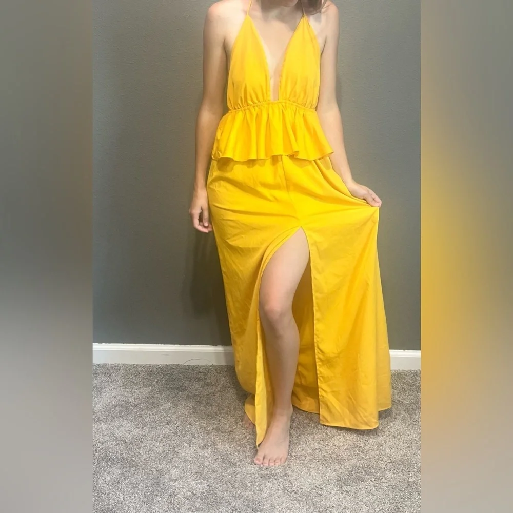 ASOS gold yellow